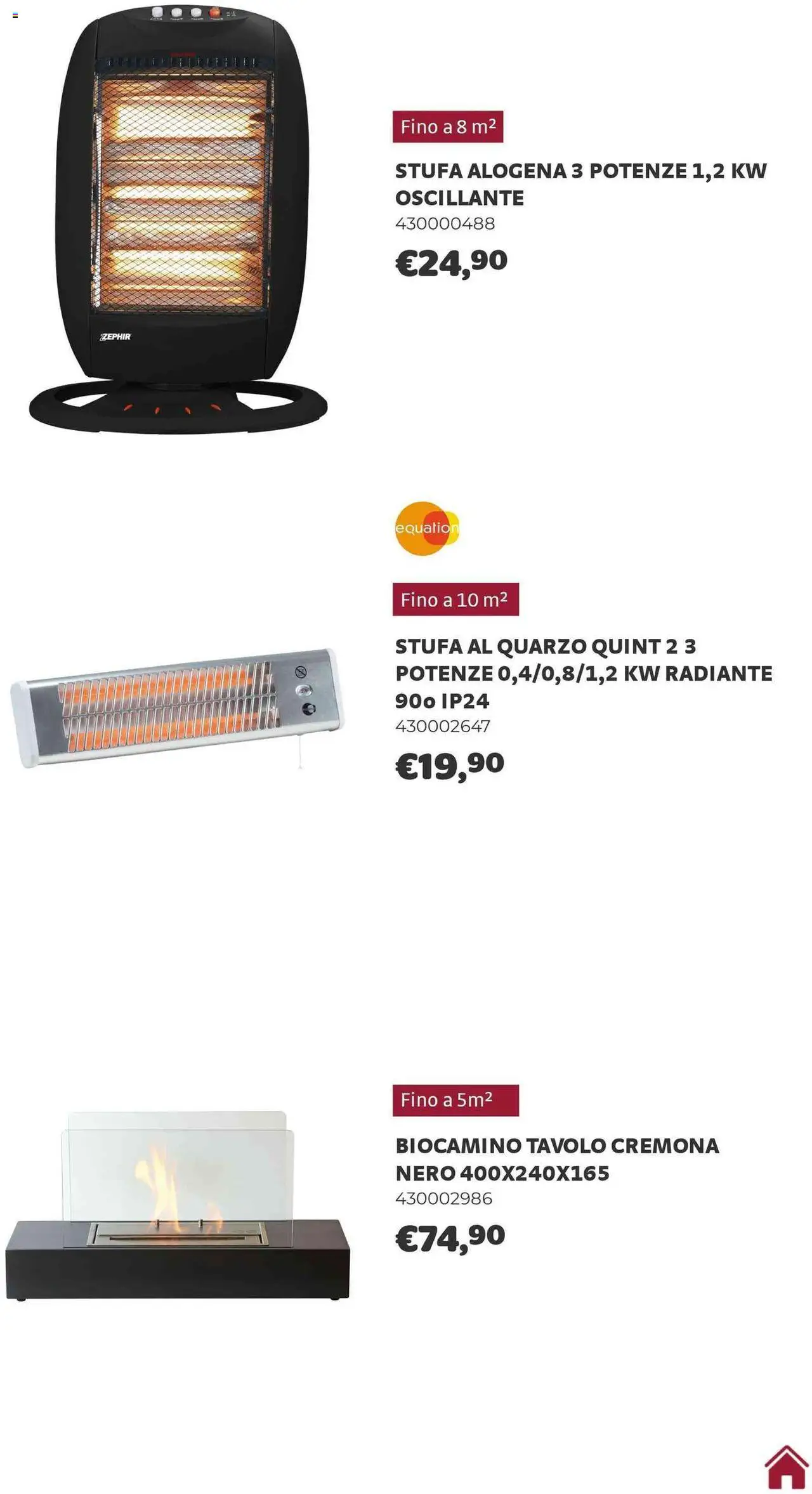 Volantino Brico Center del 01.10.2025 | Pagina: 26 | Prodotti: Stufa, Tavolo