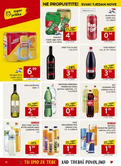 RADENSKA PRIRODNA MINERALNA VODA, gazirana, negazirana, 1,5l - Pregled kataloga iz trgovine Konzum, vrijedi od 08.04.2026 | Stranica: 22