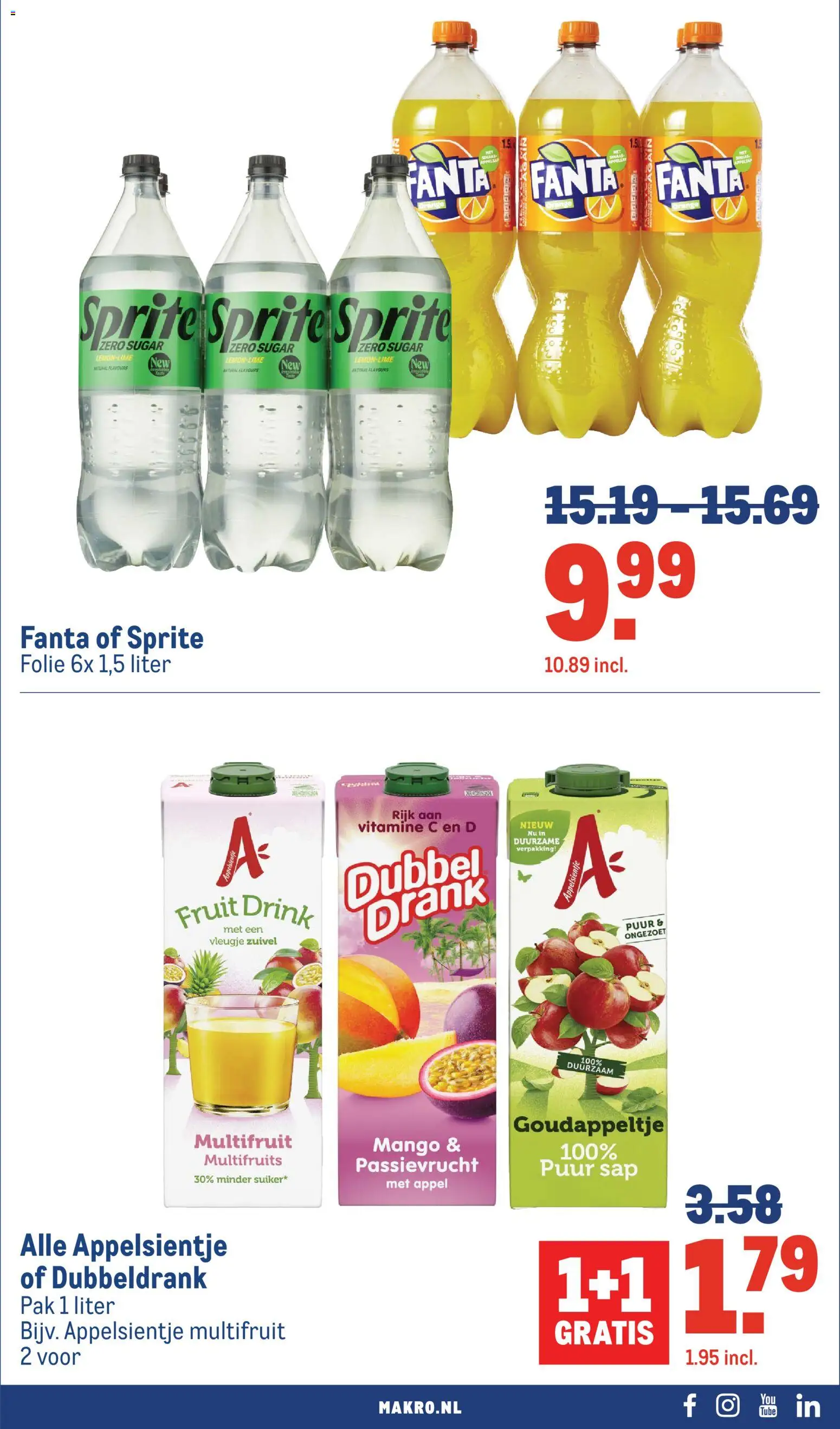 {H1} | Pagina: 39 | Producten: Zuivel, Fanta, Sprite, Mango