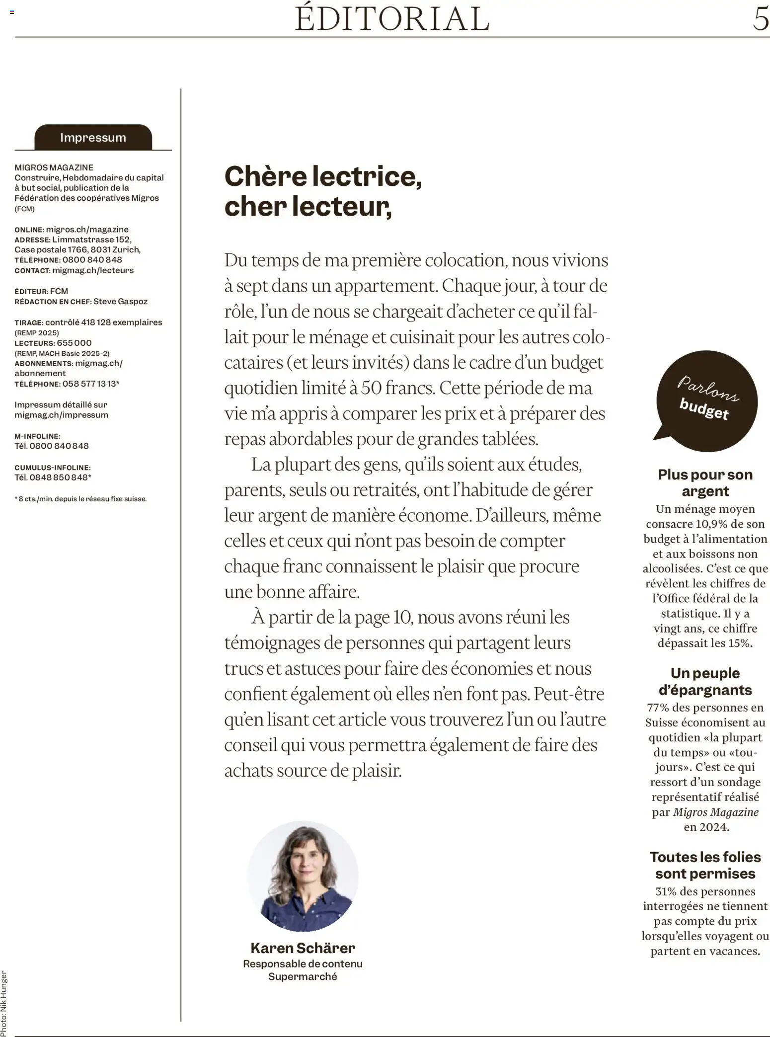 Migros Magazin FR – gültig ab 05.01.2026 | Seite: 5