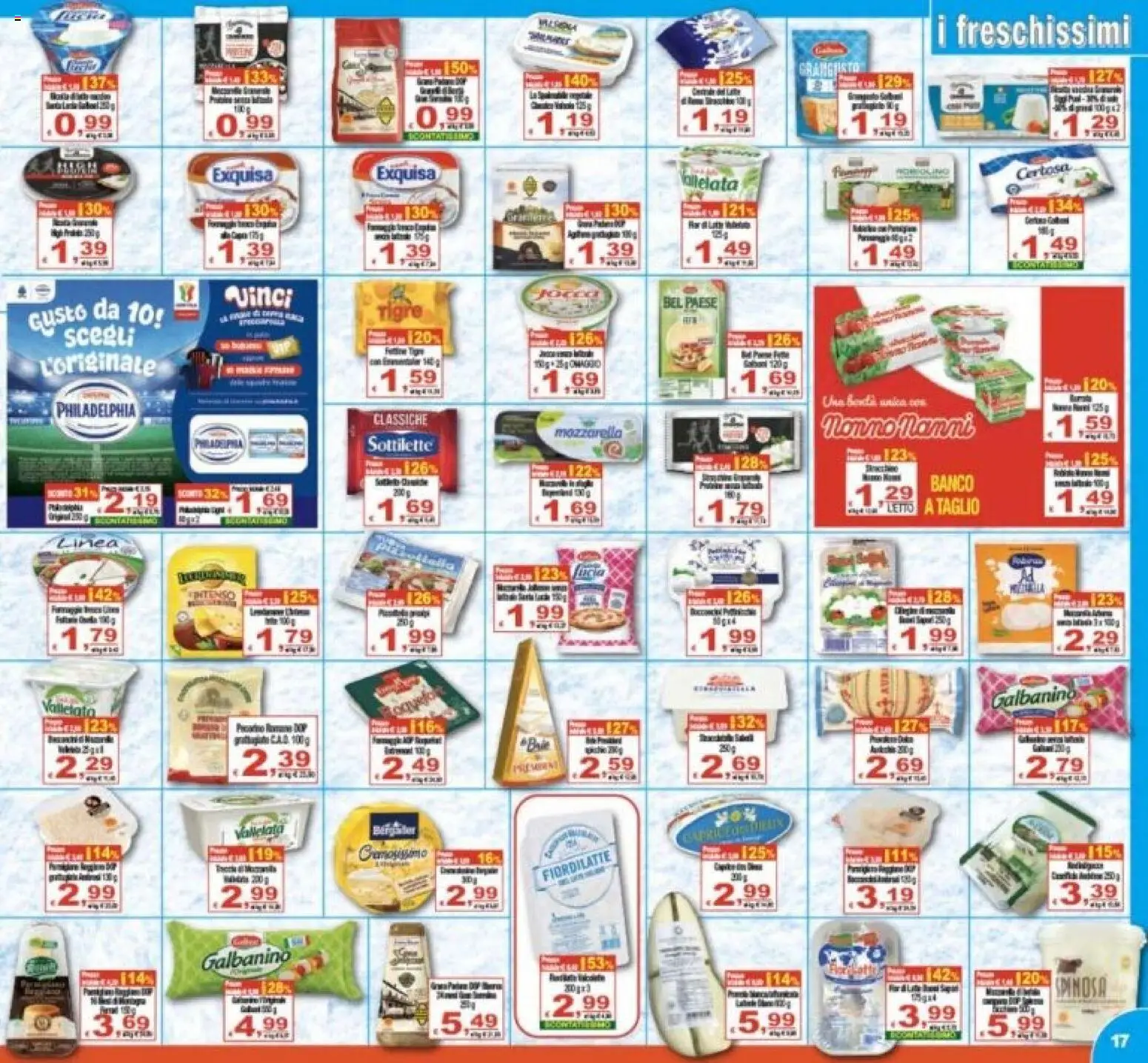 Volantino CTS del 27.03.2026 | Pagina: 17 | Prodotti: Mozzarella