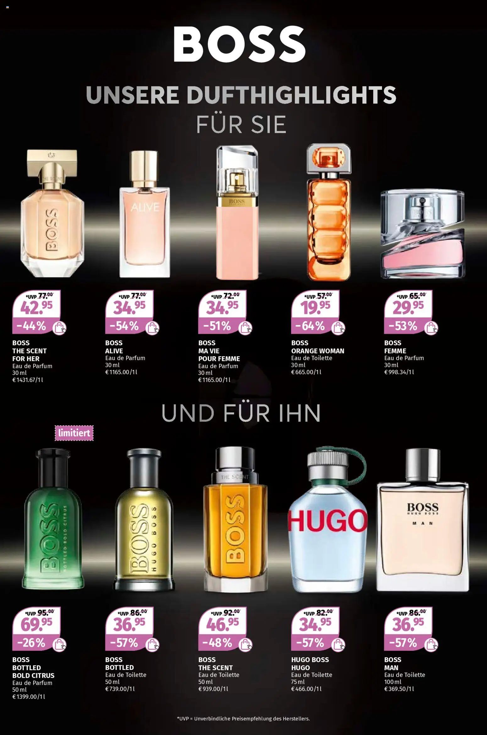 Müller Parfümerie Angebote gültig ab 10.11.2025 | Seite: 7 | Produkte: Toilette, Parfüm, Eau de Toilette