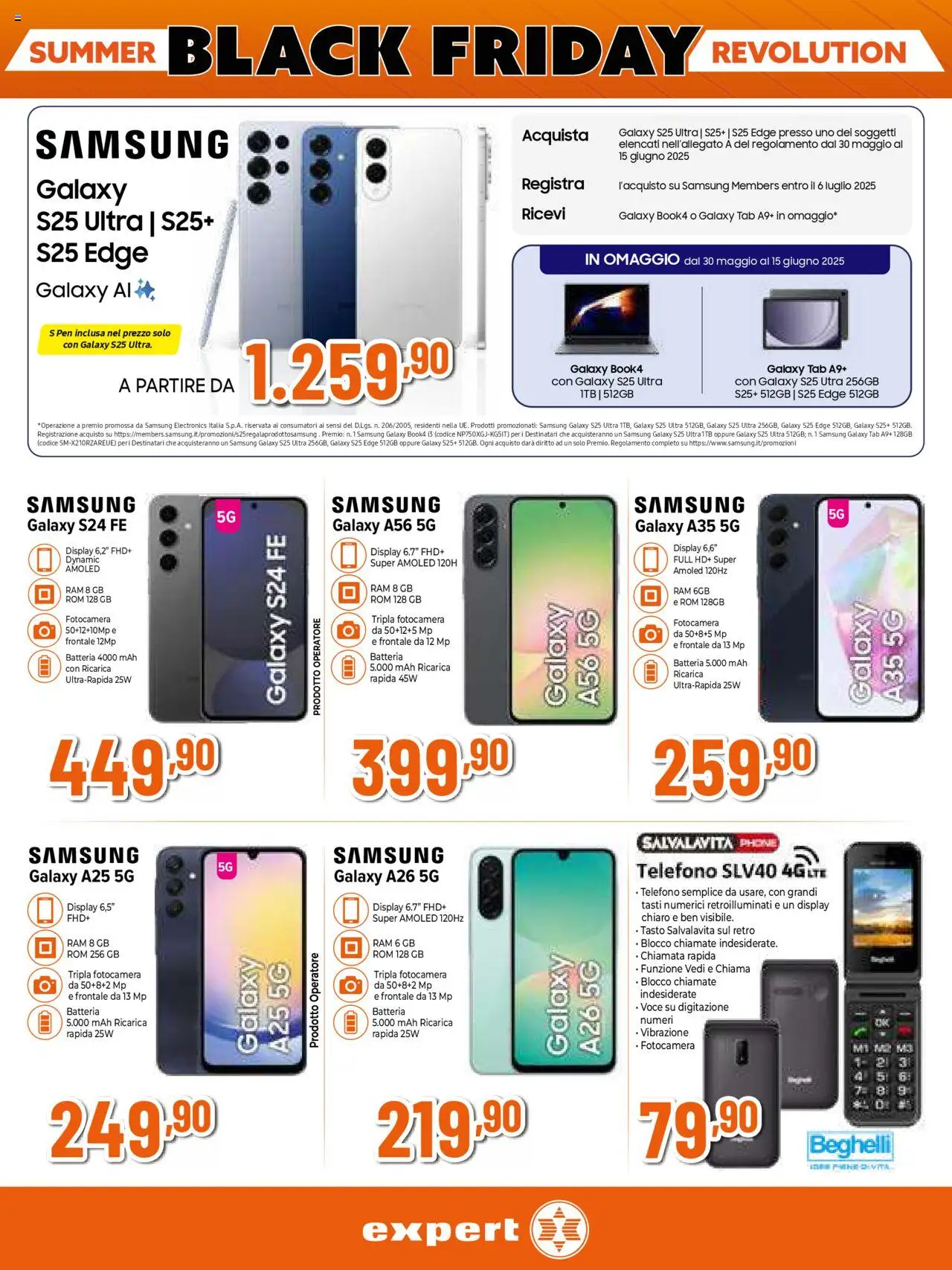Volantino Iperal del 05.06.2025 | Pagina: 4 | Prodotti: Samsung Galaxy, Mobile, Batteria, Samsung