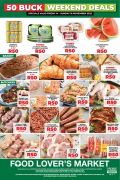 Food Lover's Market specials catalogue – valid from 14.11.2025