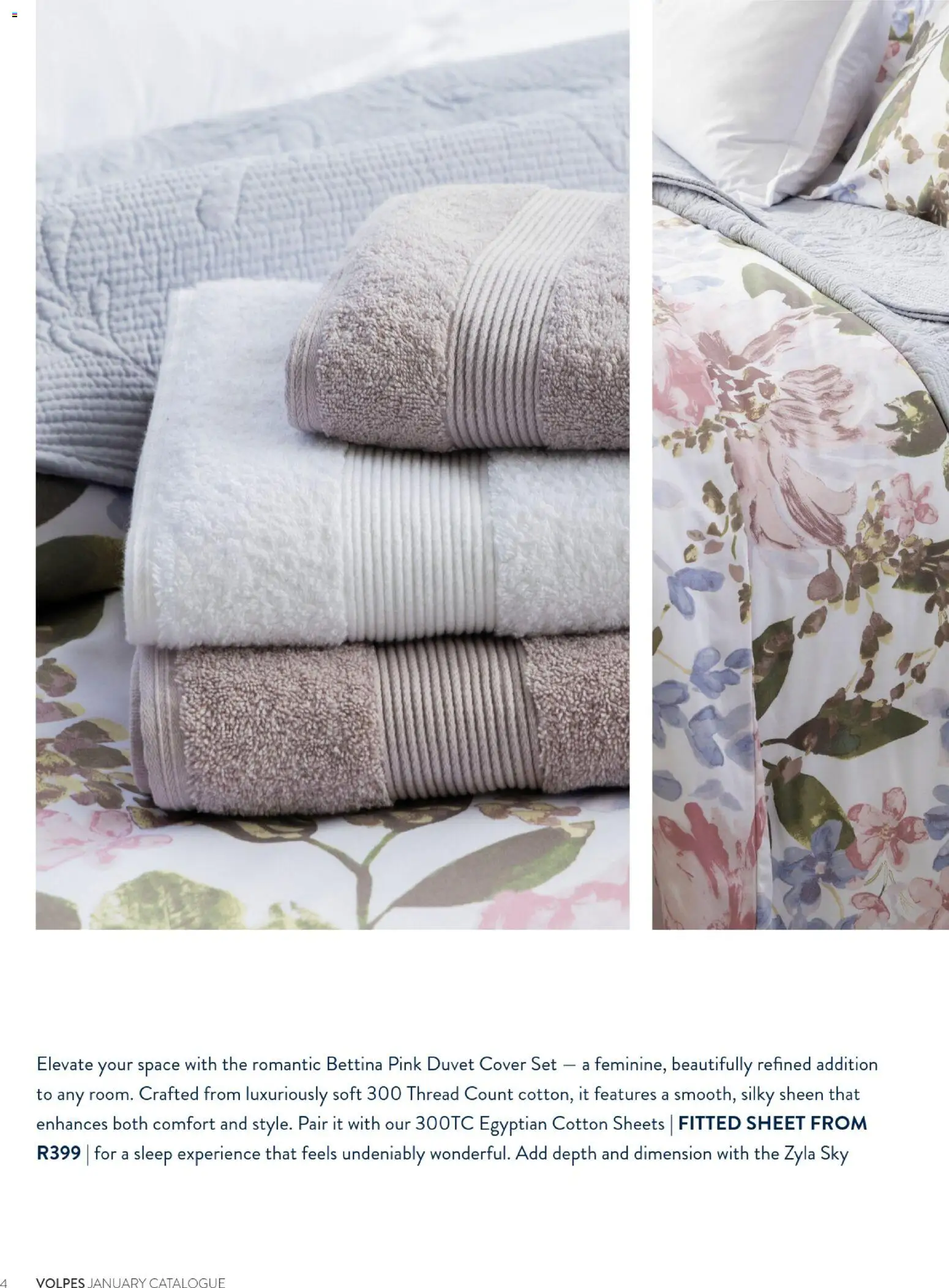 New Volpes catalogue – valid from 01.01.2026 | Page: 6 | Products: Cover, Duvet