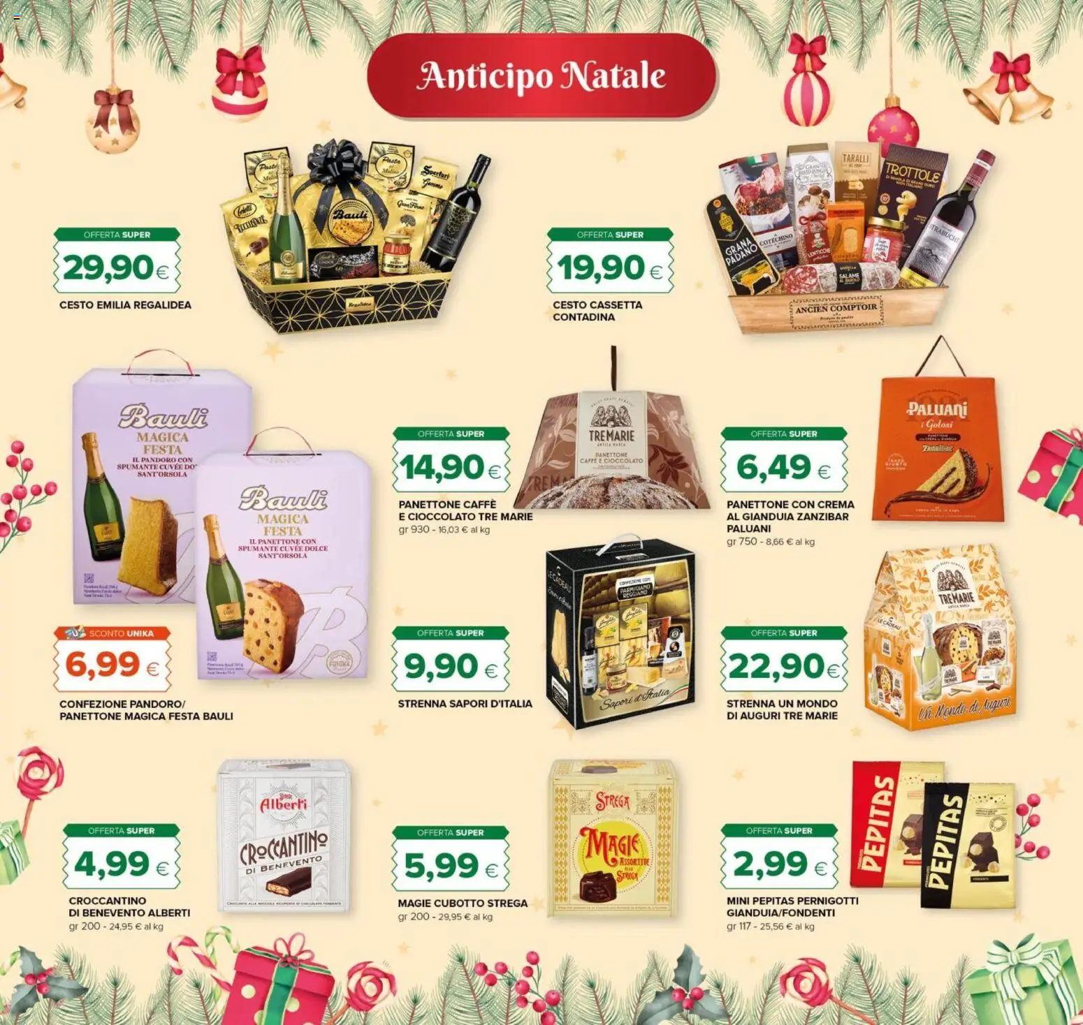 Volantino Tigre del 30.11.2025 | Pagina: 3 | Prodotti: Crema, Cioccolato, Spumante, Cotechino