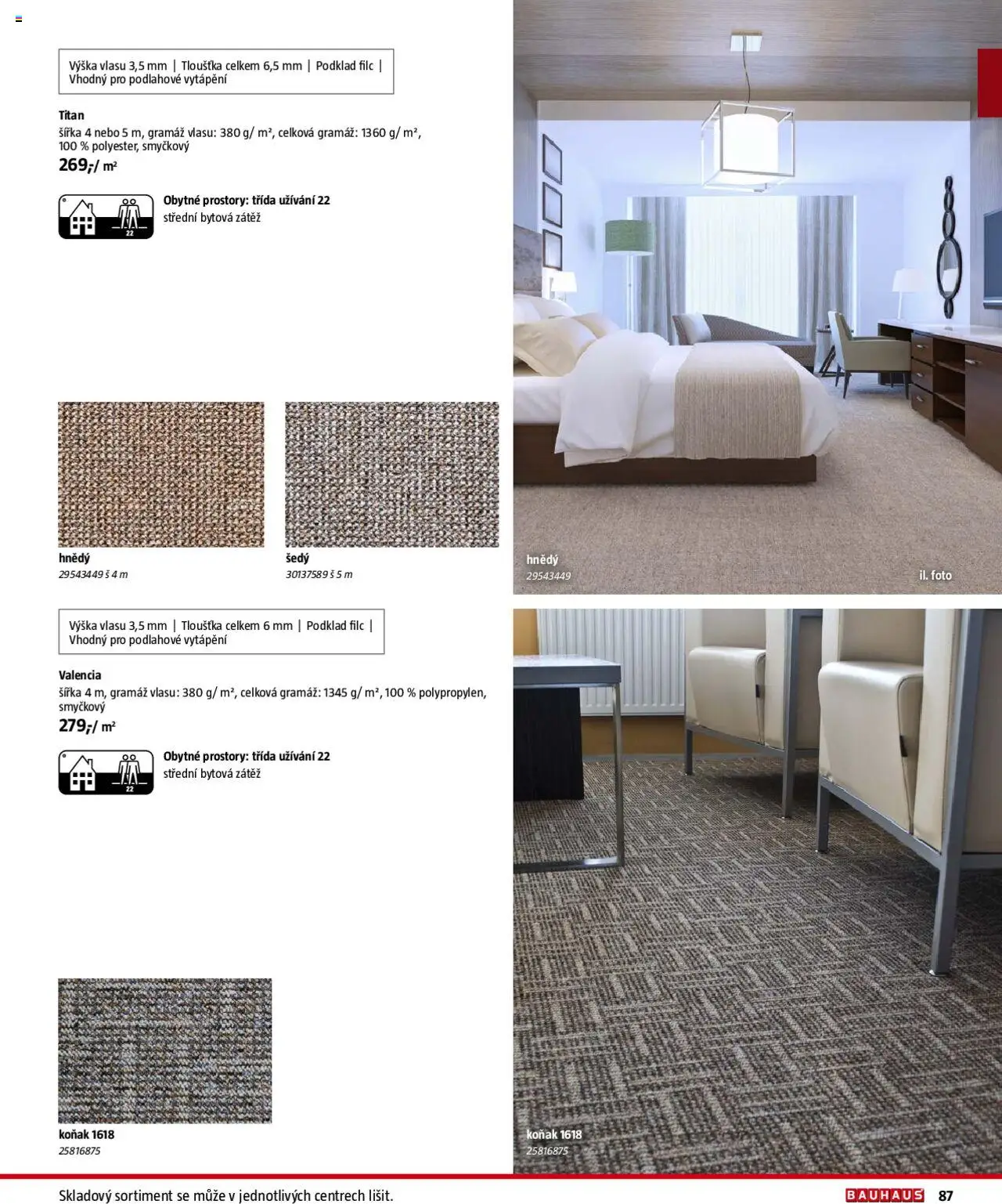 Bauhaus katalog Podlahové krytiny od 01.08.2025 | Strana: 87