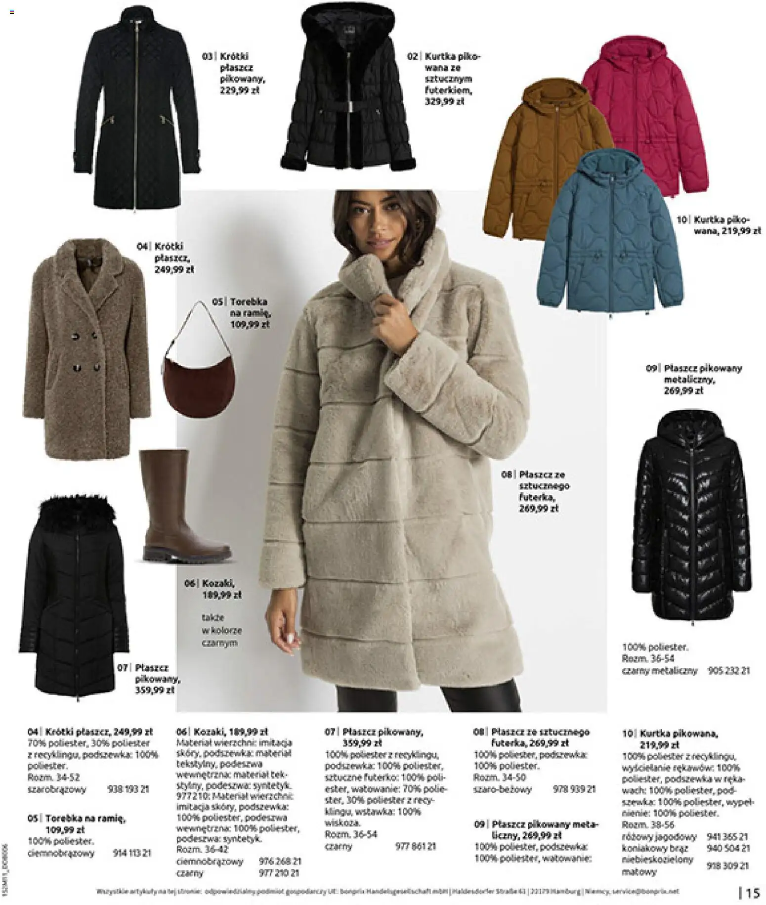 BonPrix Katalog - Na Listę Życzeń od 15.12.2025 | Strona: 17 | Produkty: Kurtka, Płaszcz, Torebka