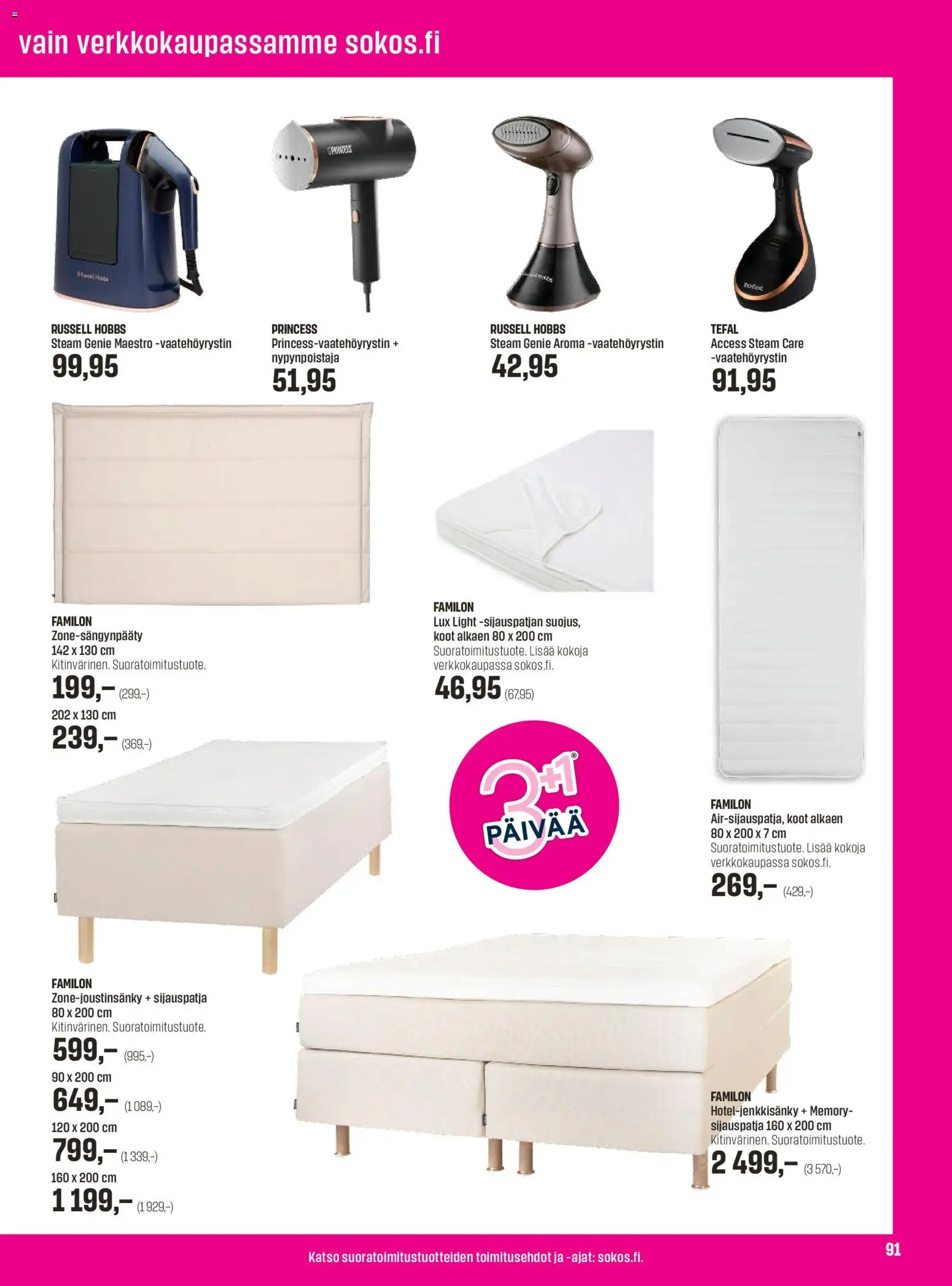 Sokos tarjoukset - Emotion 3plus1 – voimassa 25.03.2026 alkaen | Sivu: 91