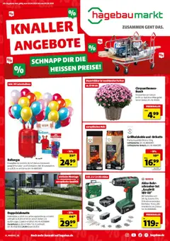 Hagebau Prospekt 	 - gültig ab dem 02.08.2025 | Seite: 1 | Produkte: Bosch, Grill