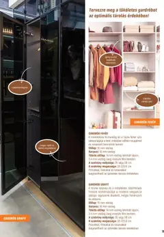 OBI - Designstúdió magazin - amely érvényes a következő dátumtól: 28.08.2025 | Oldal: 11 | Termékek: Gardrób, Polc, Ajtók, Szekrény