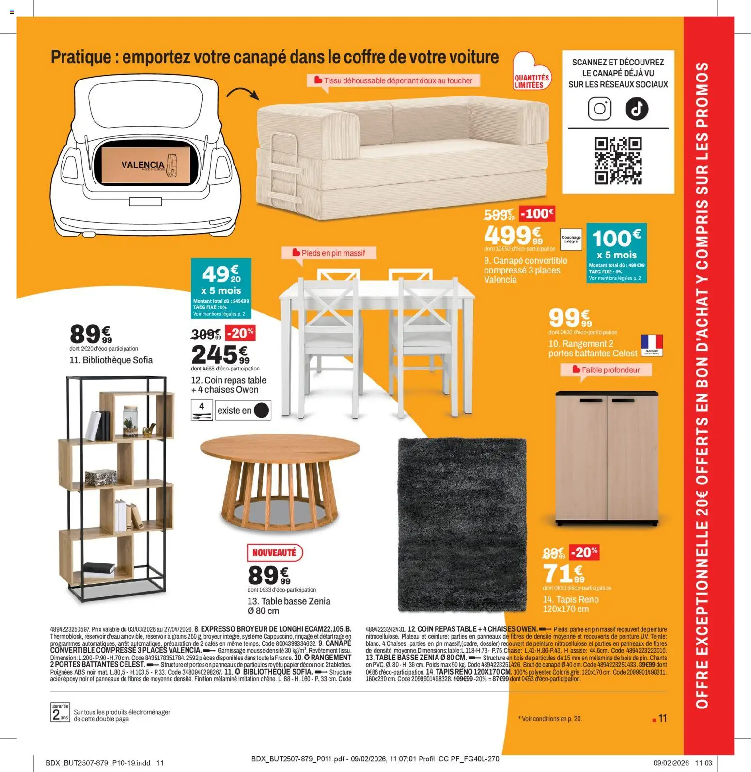 {H1} | Page: 11 | Produits: Poids, Broyeur, Poignées, Canapé