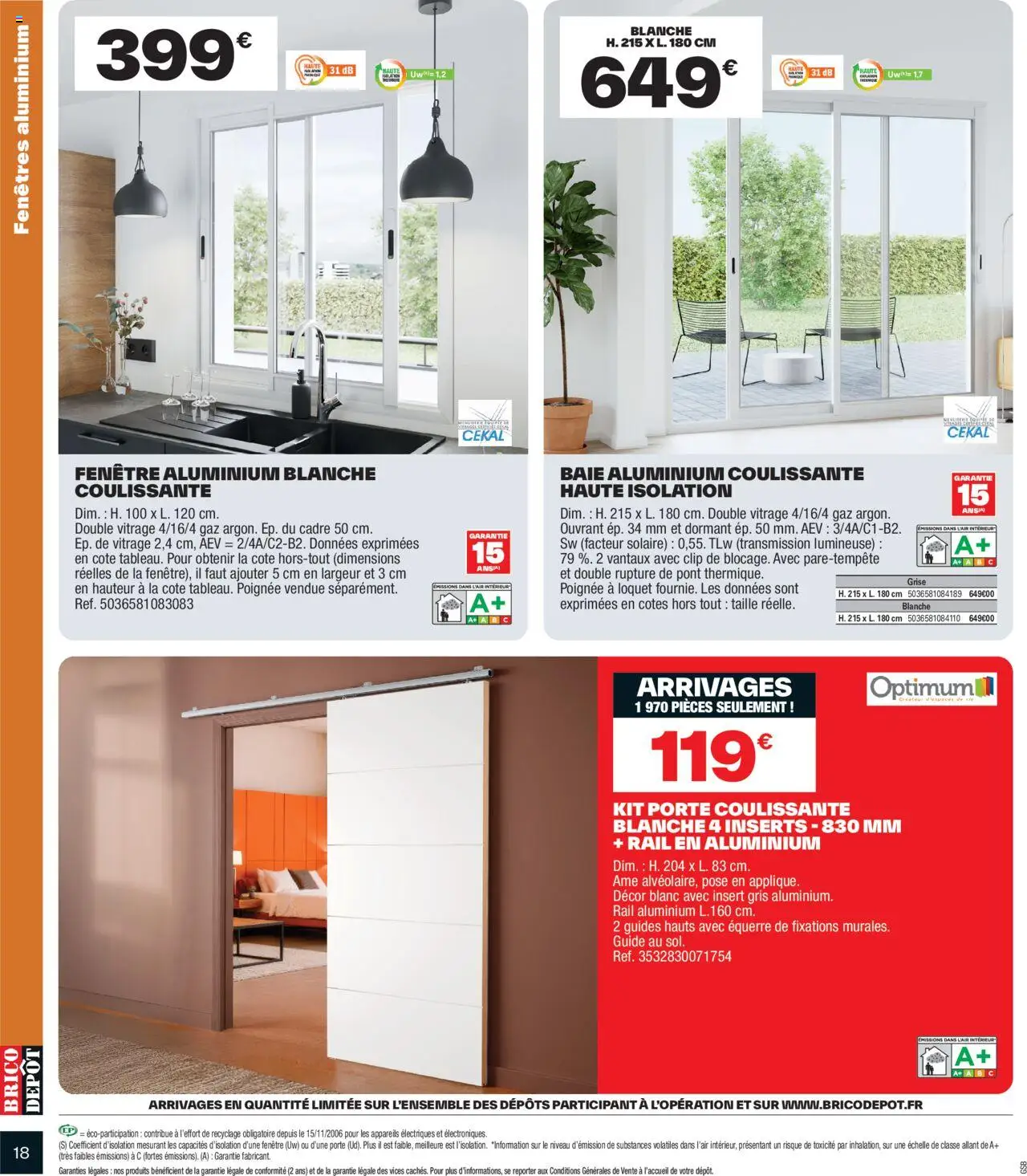 {H1} | Page: 18 | Produits: Porte, Cadre
