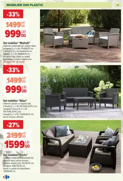 Ofertele Carrefour valabile de la 11.03.2026 | Pagină: 12 | Produse: Fotoliu, Canapea, Masă