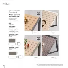 Maxi Bazar - Prévisualisation de Maxi Bazar Hespéride 2025 valide à partir de 05.02.2025 | Page: 74 | Produits: Plateau, Table extensible, Argile, Miel