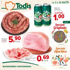 Anteprima del volantino Todis Sicilia catalogo valido a partire dal 07.08.2025