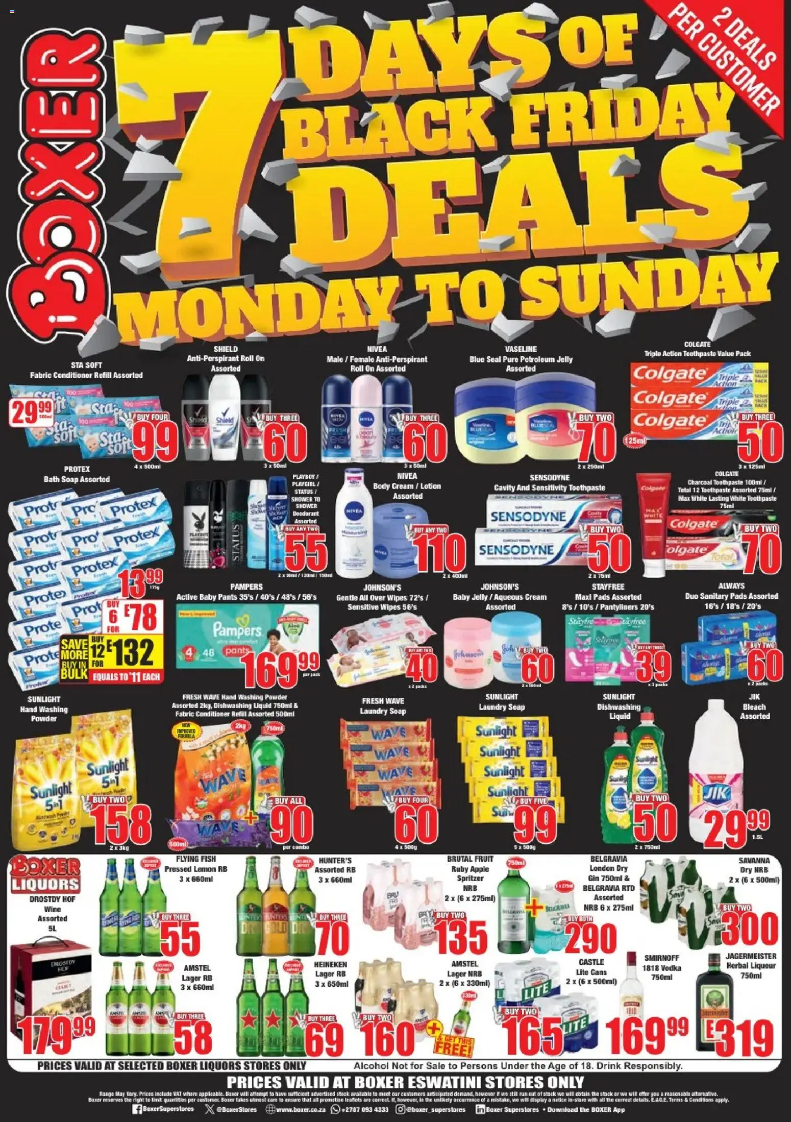 New Boxer catalogue – valid from 24.11.2025 | Page: 8 | Products: Pants, Chair, Wine, Vodka