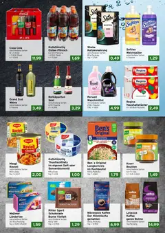 CAP Markt Prospekt ab 23.02.2026 gültig | Seite: 3 | Produkte: Cola, Schokolade, Pfirsich, Grand sud
