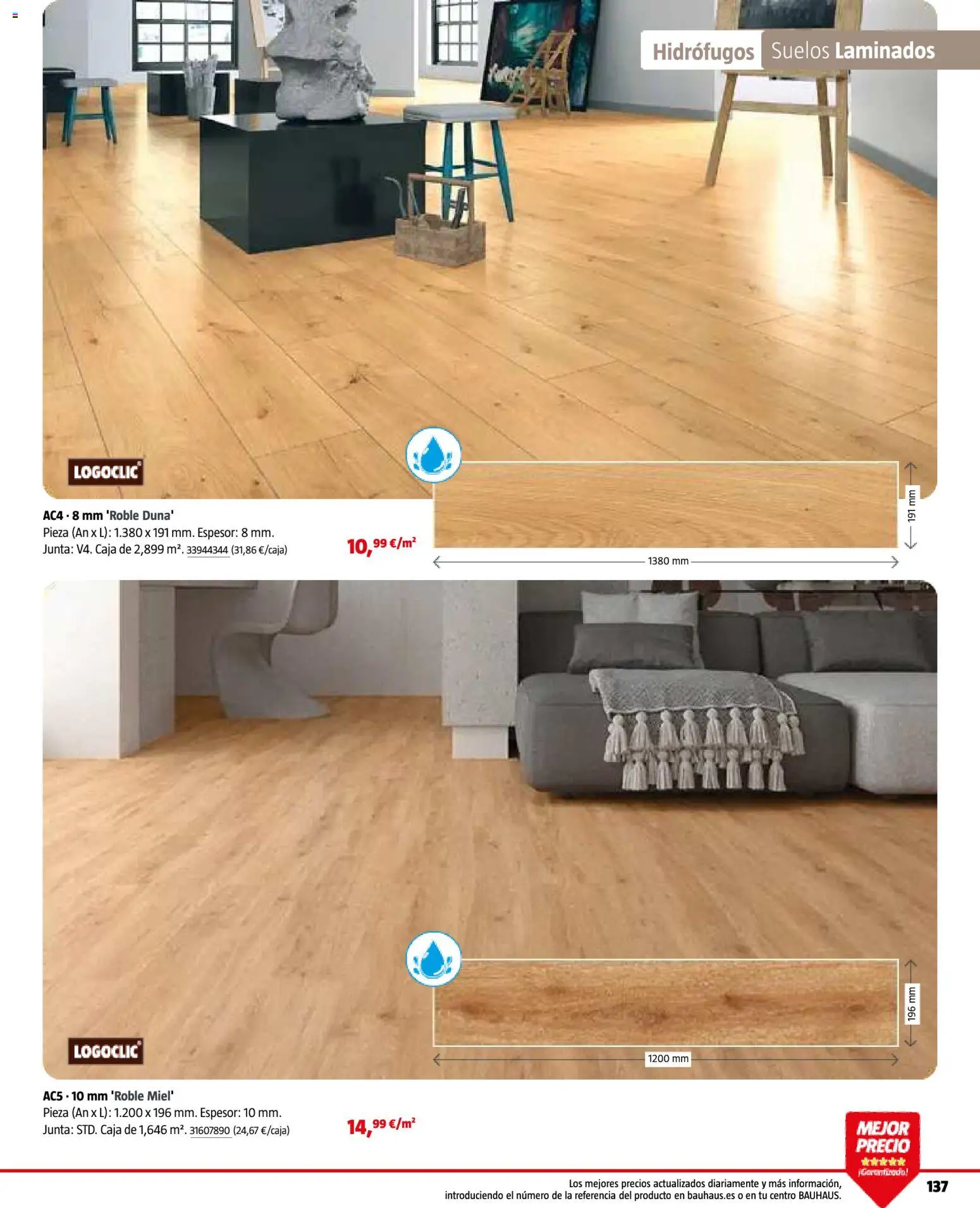 Bauhaus - Suelos y revestimientos │ válido desde el 24.02.2026 | Página: 137 | Productos: Caja