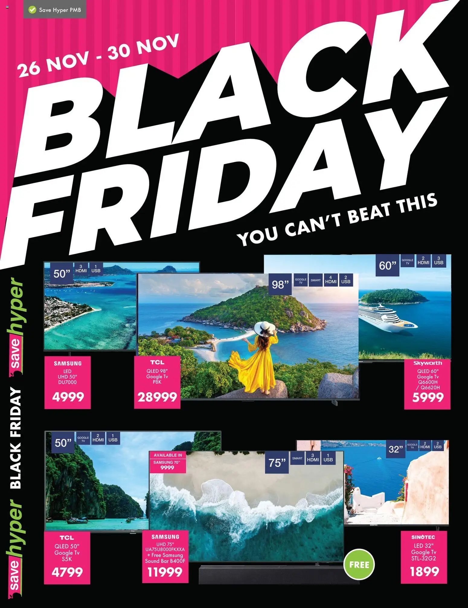 New Save catalogue – valid from 26.11.2025 | Page: 1 | Products: USB, TV