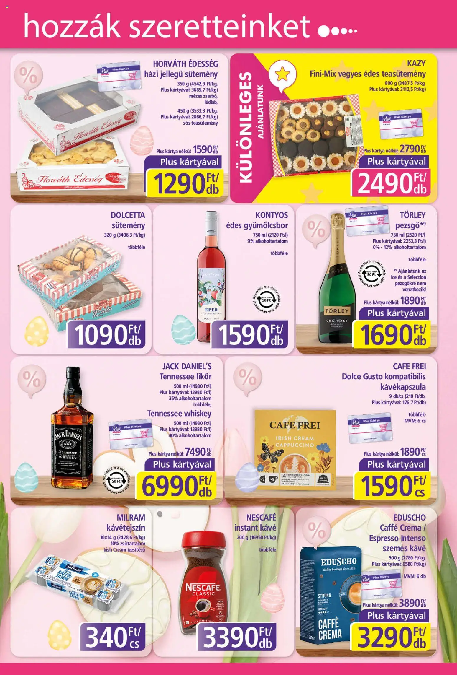 Plus Market akciós ujság - amely érvényes a következő dátumtól: 19.03.2026 | Oldal: 11 | Termékek: Dolce Gusto, Kávékapszula, Eper, Instant kávé
