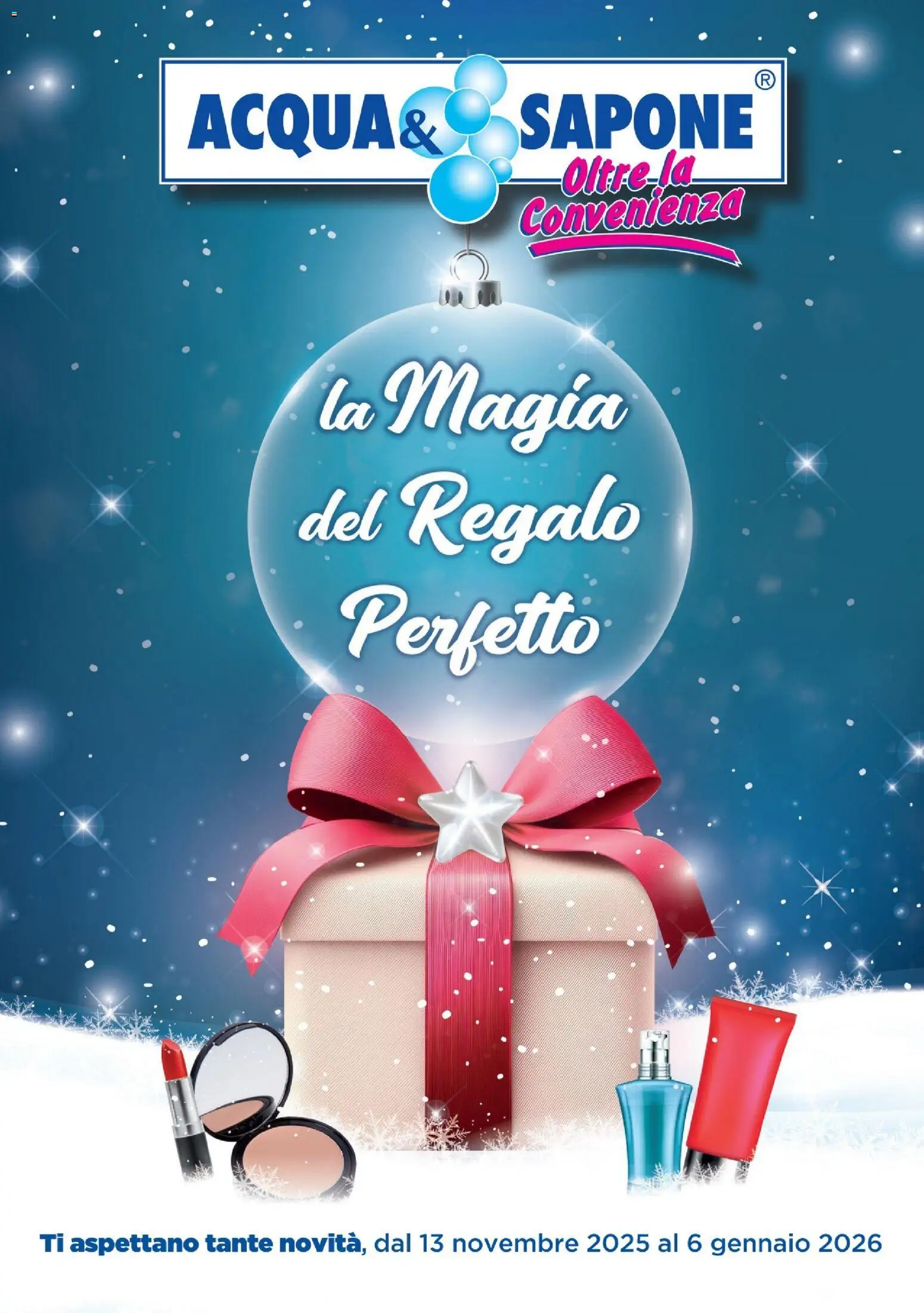 Volantino Acqua e Sapone del 13.11.2025 | Pagina: 1 | Prodotti: Sapone