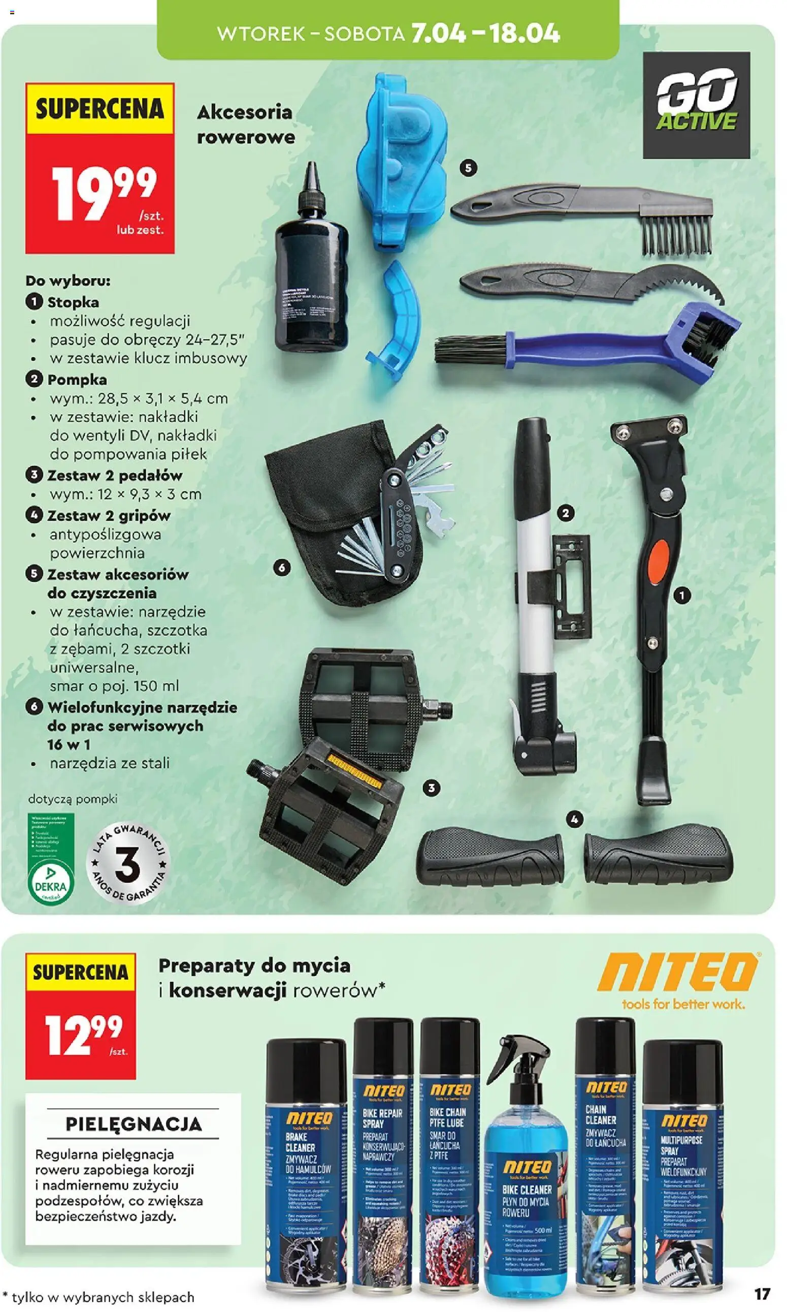 Biedronka gazetka - Hity i inspiracje od 07.04.2026 | Strona: 17 | Produkty: Cleaner, Szczotka