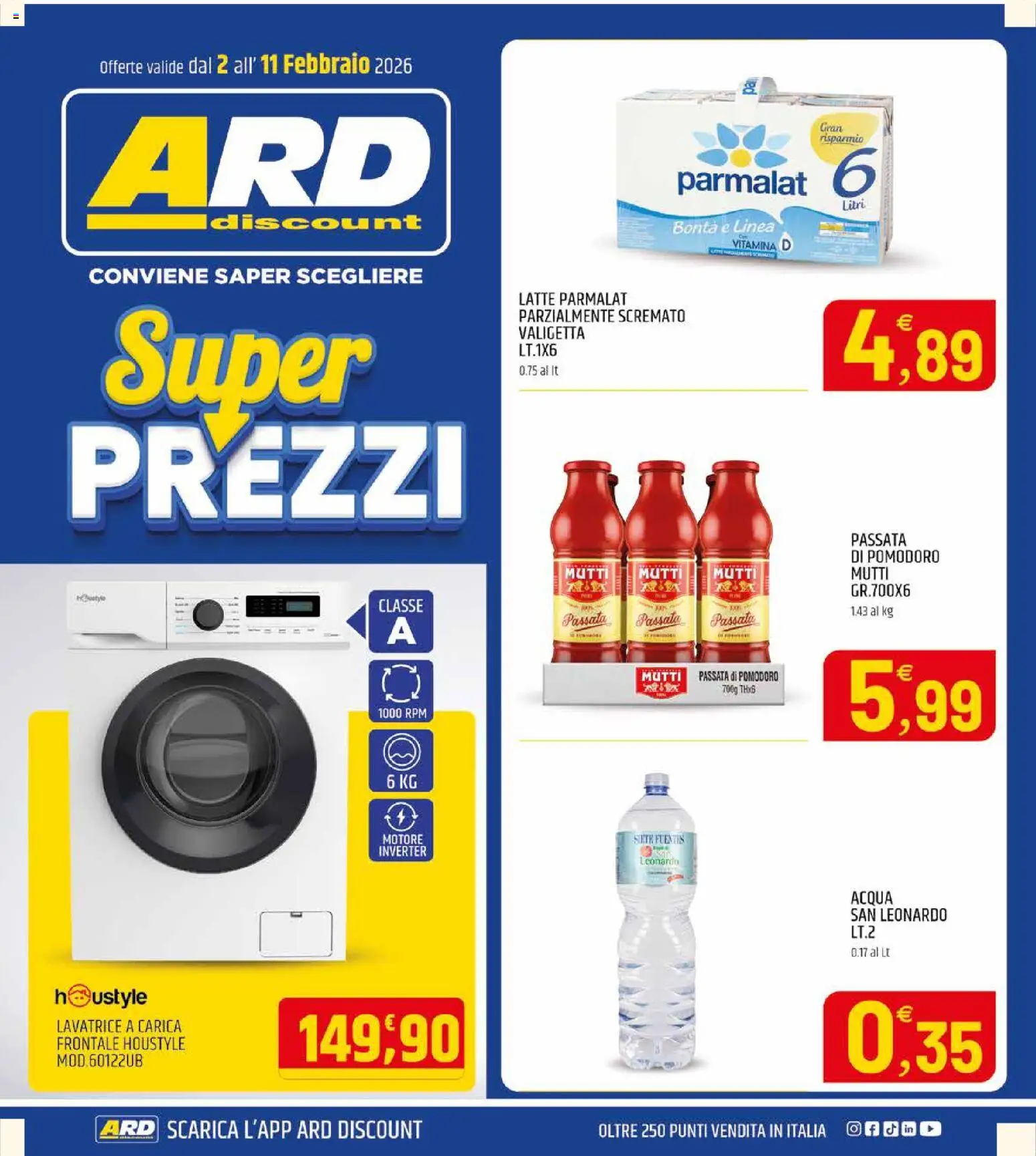Volantino ARD Discount del 02.02.2026 | Pagina: 1