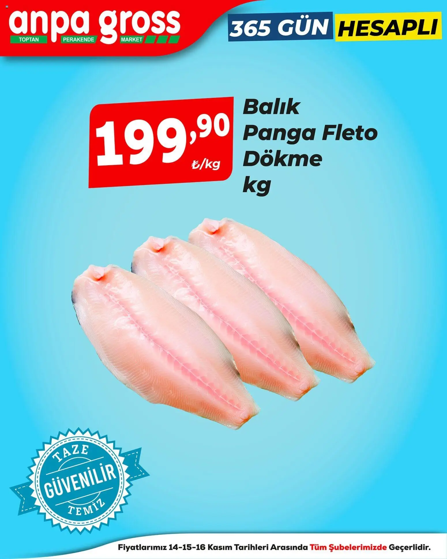 Anpa Gross Levrek, somon, karides ve daha - 14.11.2025 tarihinden itibaren geçerlidir | Sayfa: 5 | Ürünler: Balık