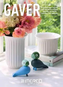 Imerco - Læs gavekataloget her gyldig fra 10.03.2026