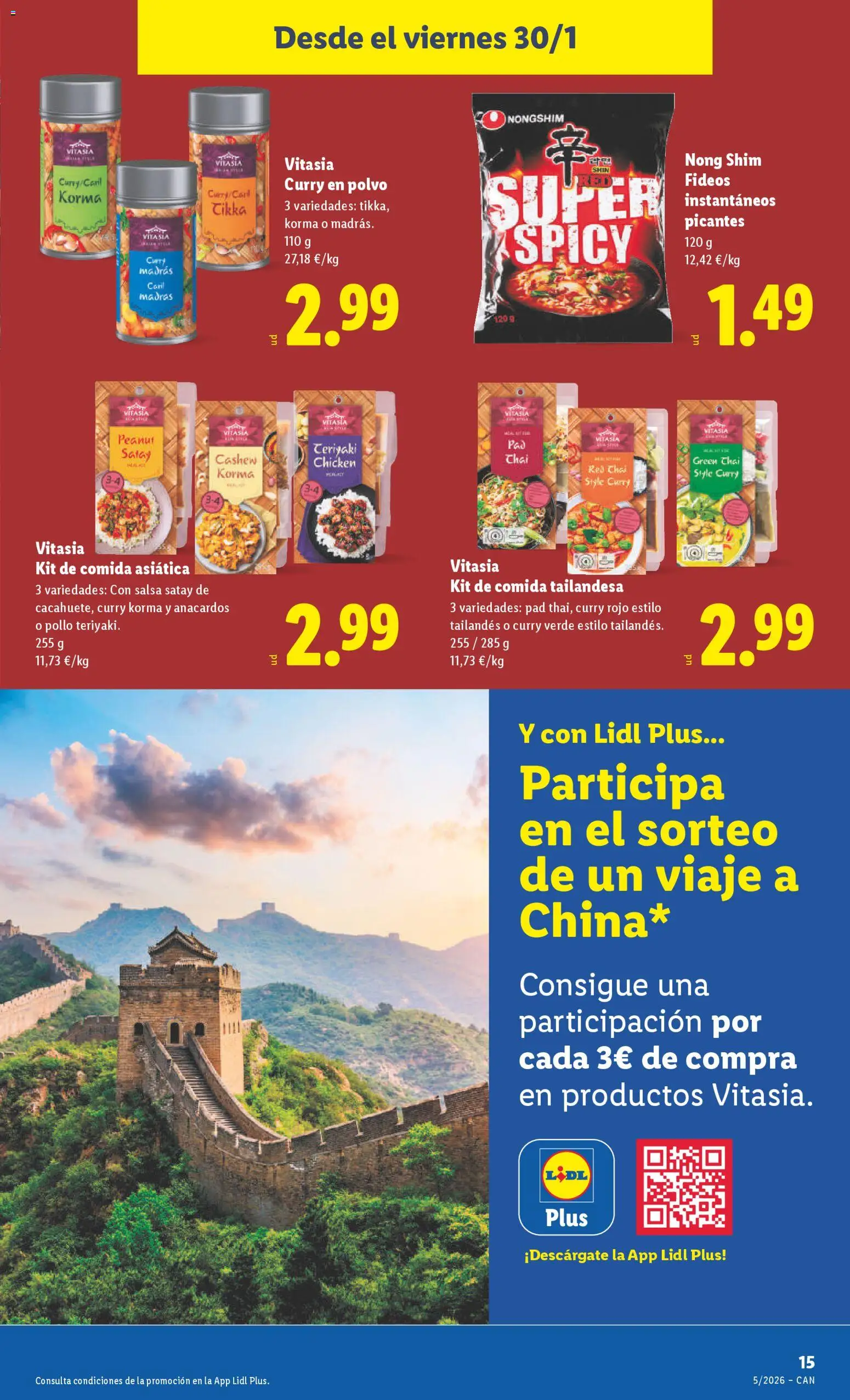 Lidl - Canarias │ válido desde el 26.01.2026 | Página: 35 | Productos: Polvo, Fideos