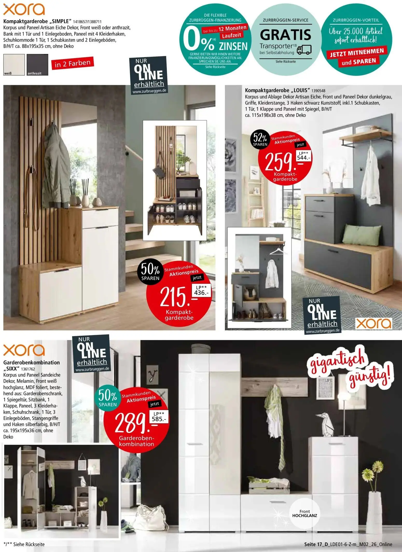 Zurbrüggen - Zurbrüggen: Unschlagbar günstig – gültig ab 26.01.2026 | Seite: 29 | Produkte: Tür