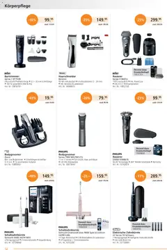 Fust Aktionen ab 23.02.2026 gültig | Seite: 12 | Produkte: Elektrische zahnbürste, Zahnbürste, Rasierer, Philips