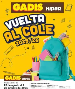Vista previa Gadis folleto válido desde el 28.08.2025