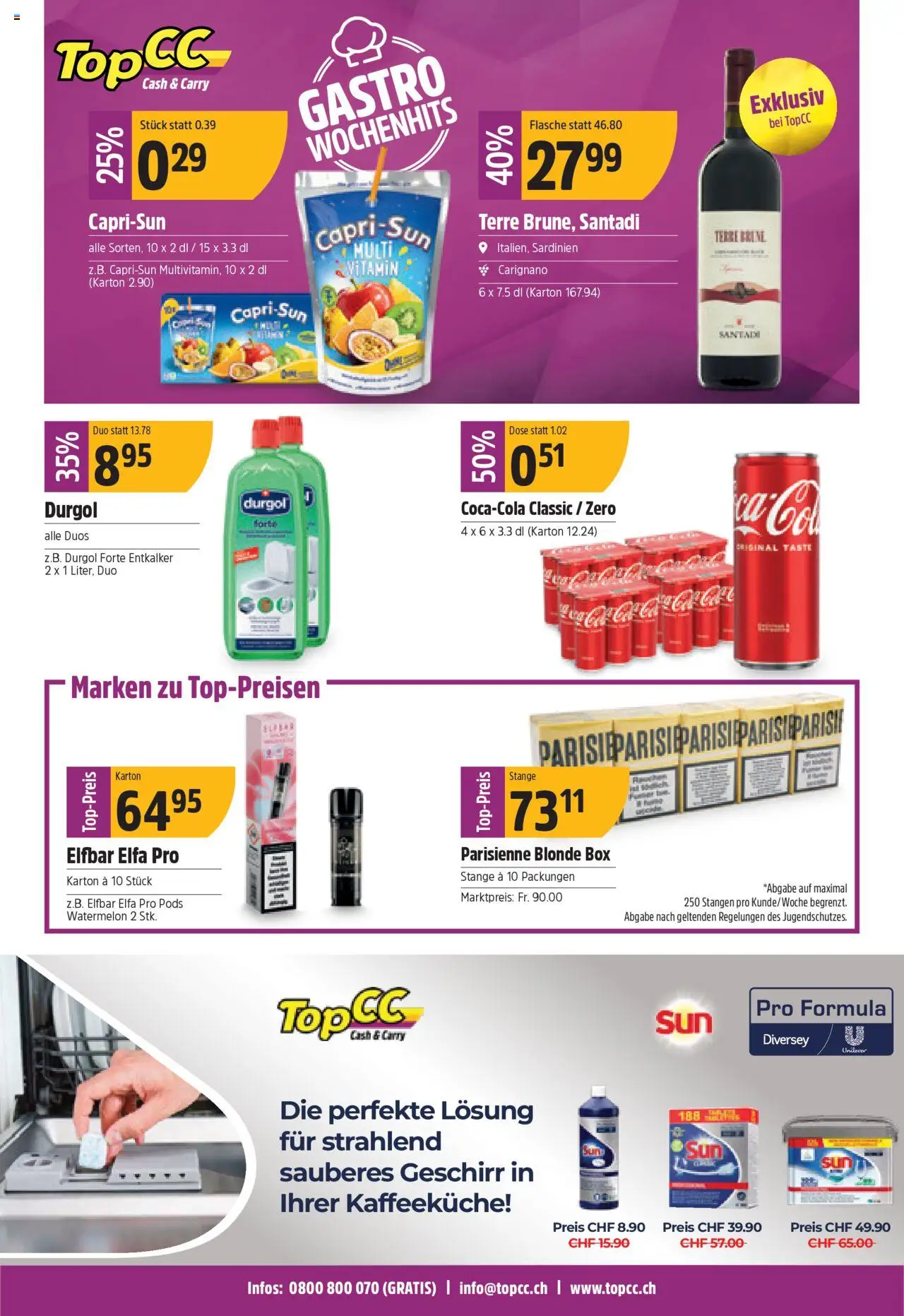 TopCC Aktionen – gültig ab 15.09.2025 | Seite: 32 | Produkte: Box