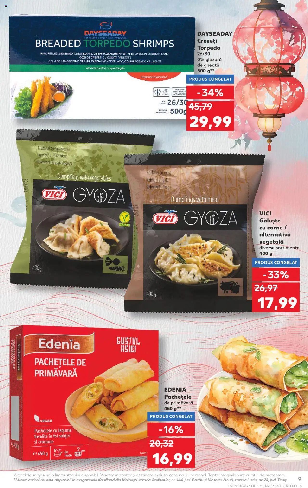 Kaufland RO akciós ujság - amely érvényes a következő dátumtól: 24.09.2025 | Oldal: 9 | Termékek: Cola, Vegán