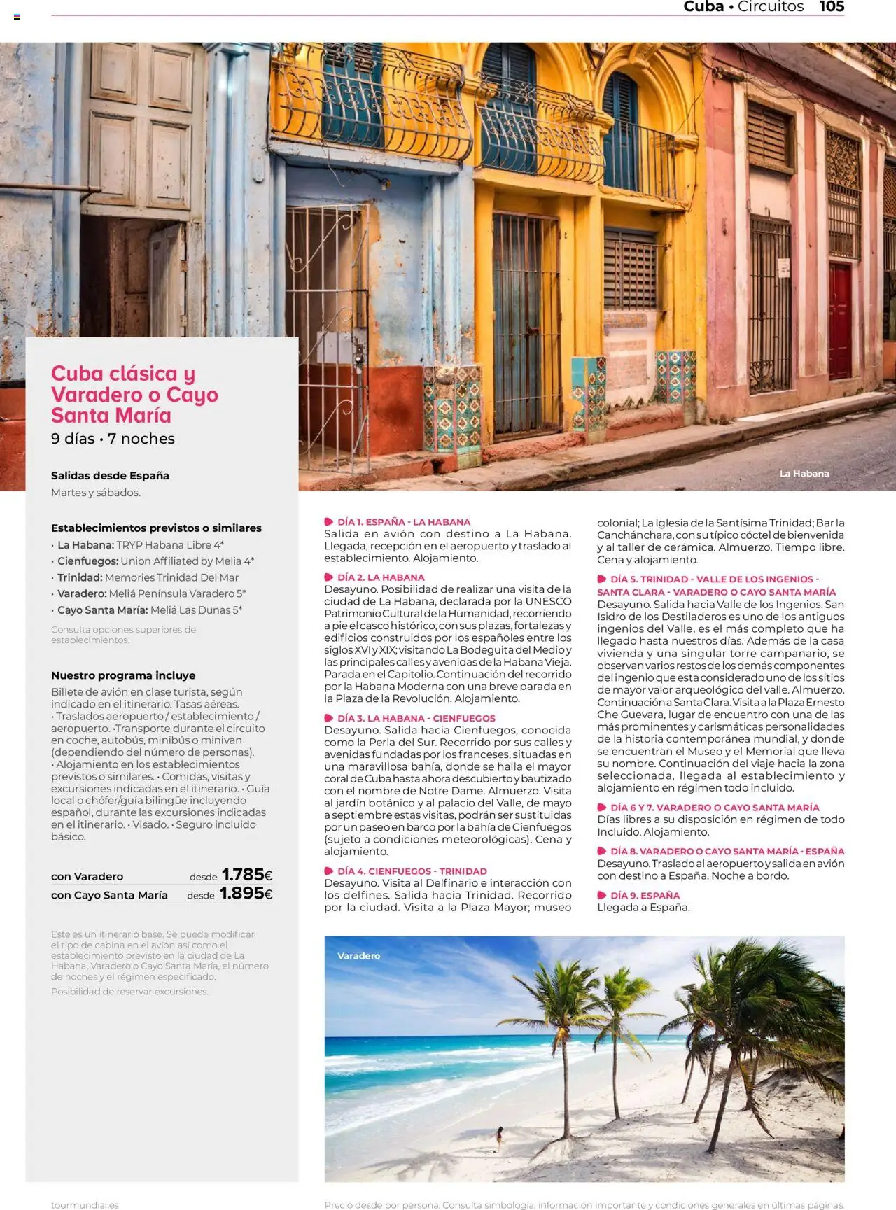 Viajes El Corte Inglés - Norteamérica y Caribe 2025 │ válido desde el 01.01.2025 | Página: 105