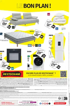 Conforama - Prévisualisation de Conforama catalogue valide à partir de 31.03.2026 | Page: 12 | Produits: Meuble, Four, Plateau, Enveloppe