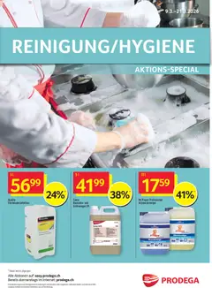 Prodega aktionen Reinigung ab 09.03.2026 gültig