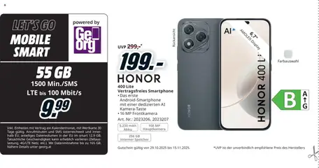 Media Markt Black Friday ab 29.10.2025 gültig | Seite: 46 | Produkte: Smartphone