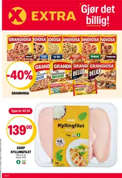 Forhåndsvisning av Coop Extra kundeavis gyldig fra 04.08.2025