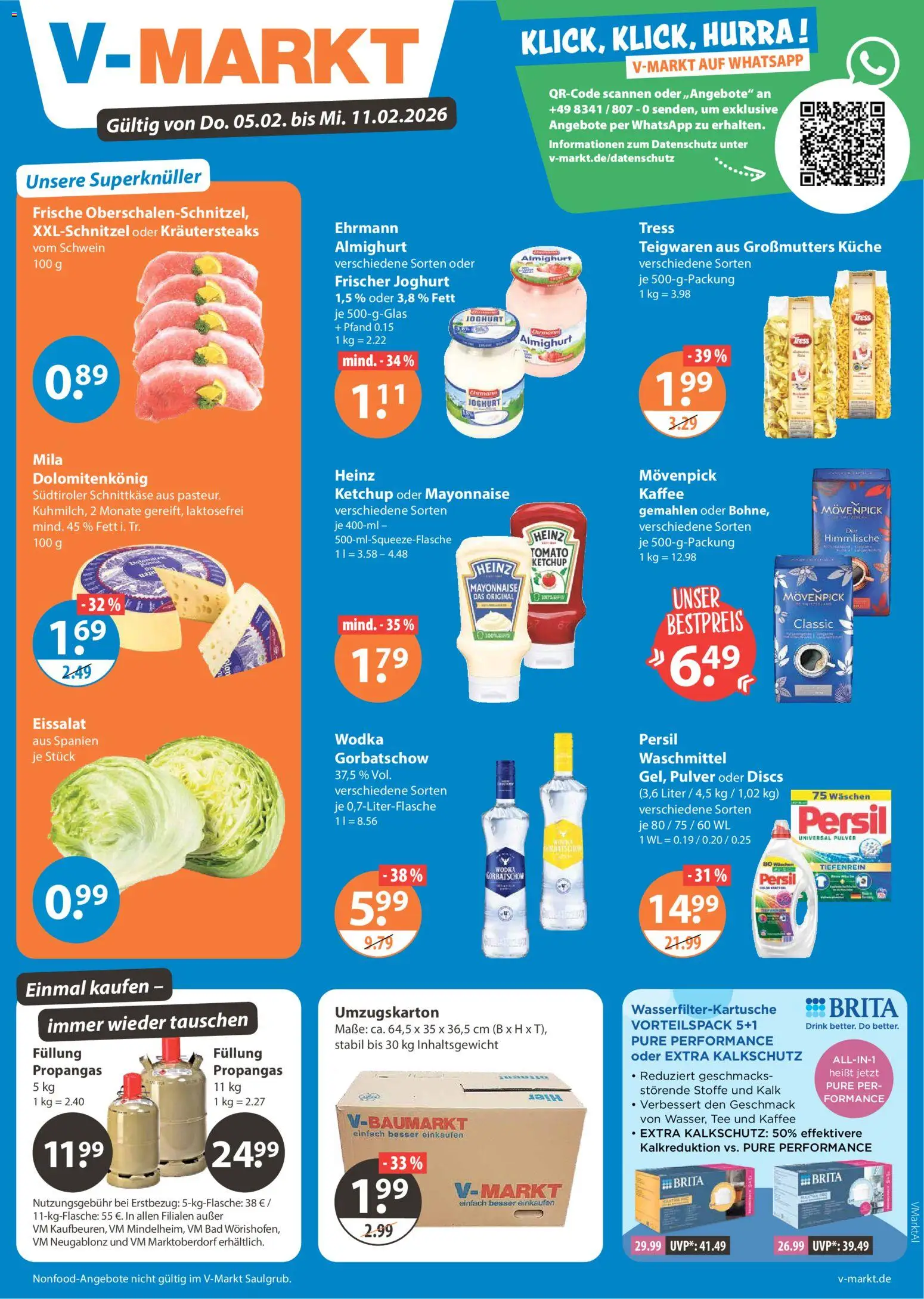 V-Markt - Schwaben / Oberbayern – gültig ab 05.02.2026 | Seite: 1