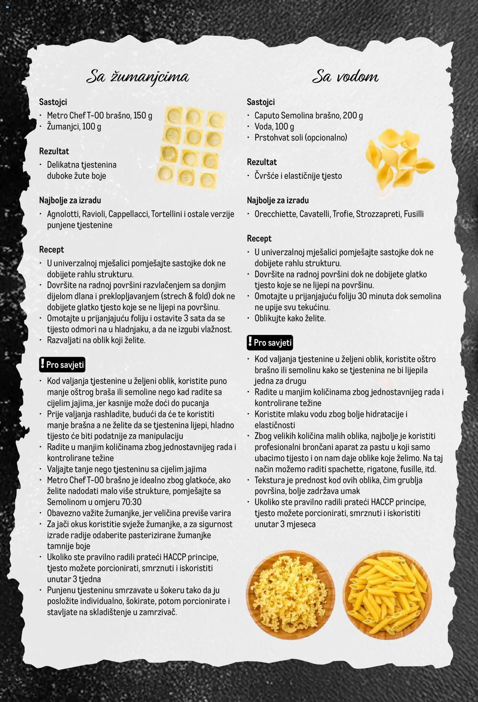 Metro katalog | vrijedi od 05.03.2026 | Stranica: 29 | Proizvodi: Tortellini, Tjestenina, Brašno, Umak