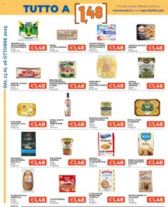 Anteprima del volantino Volantino Mercatò	 valido a partire dal 13.10.2025 | Pagina: 4 | Prodotti: Spatzle, Biscotti, Burro, Crostini