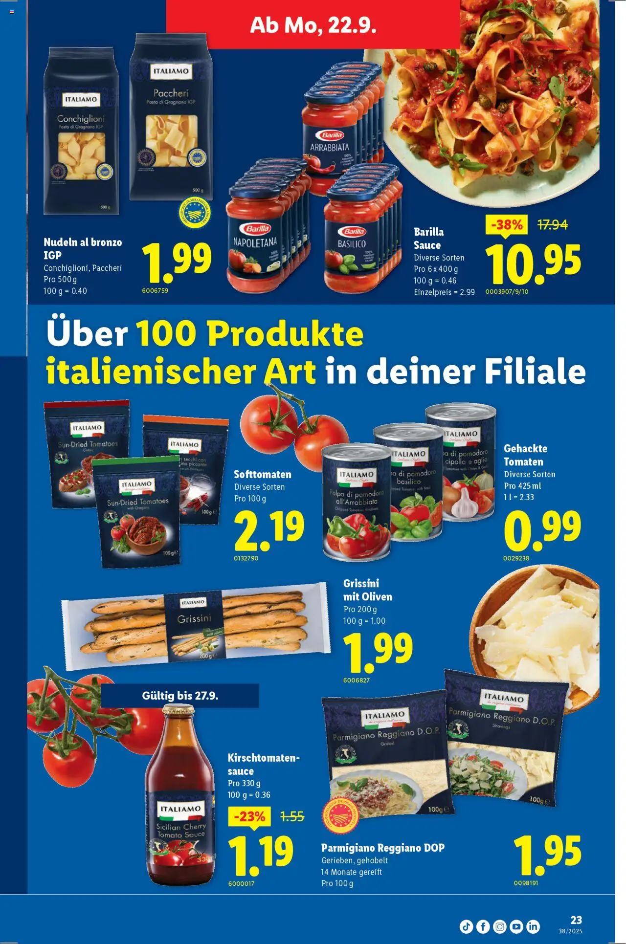 Lidl Aktionen – gültig ab 18.09.2025 | Seite: 23