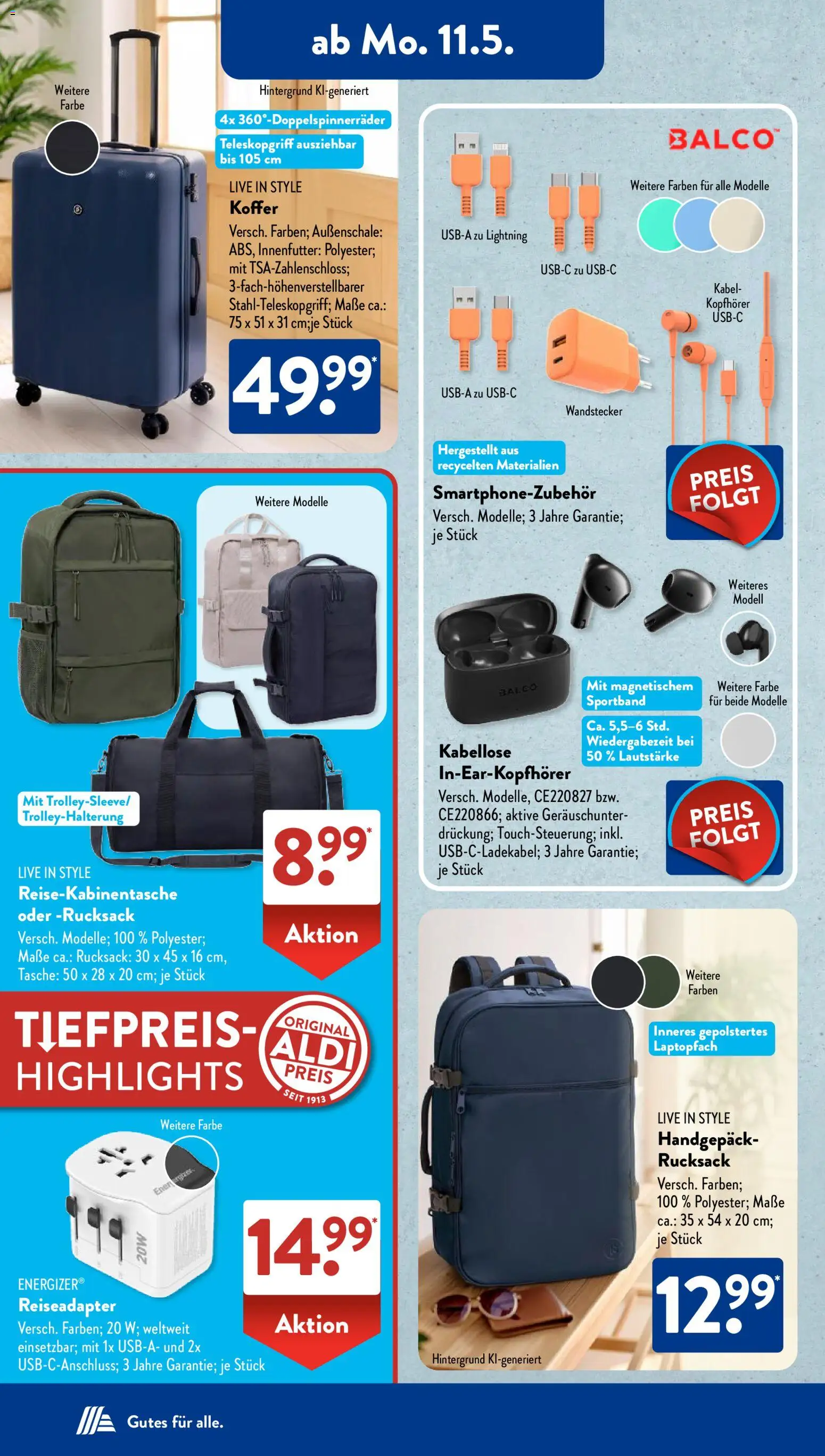 Aldi Süd Prospekt 	 – gültig ab 11.05.2026 | Seite: 2