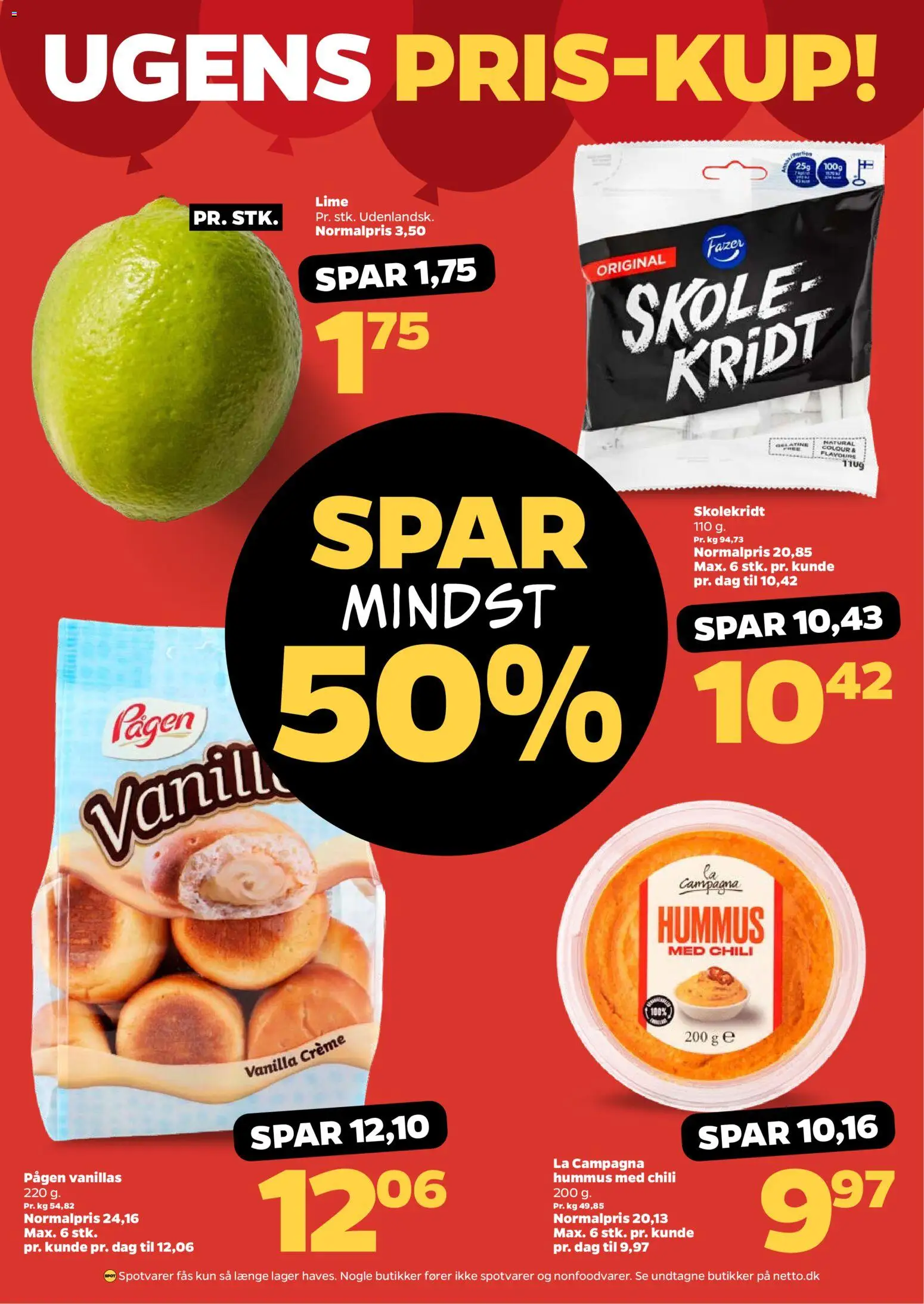 Netto tilbudsavis – gyldig fra 14.03.2026 | Side: 11 | Produkter: Creme, Lime