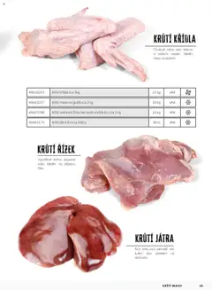 Krůtí stehenní řízky bez kosti a kůže EU cca 2 kg, Krůtí stehenní řízky bez kosti a kůže EU cca 2 kg od 01.01.2025 | Strana: 65