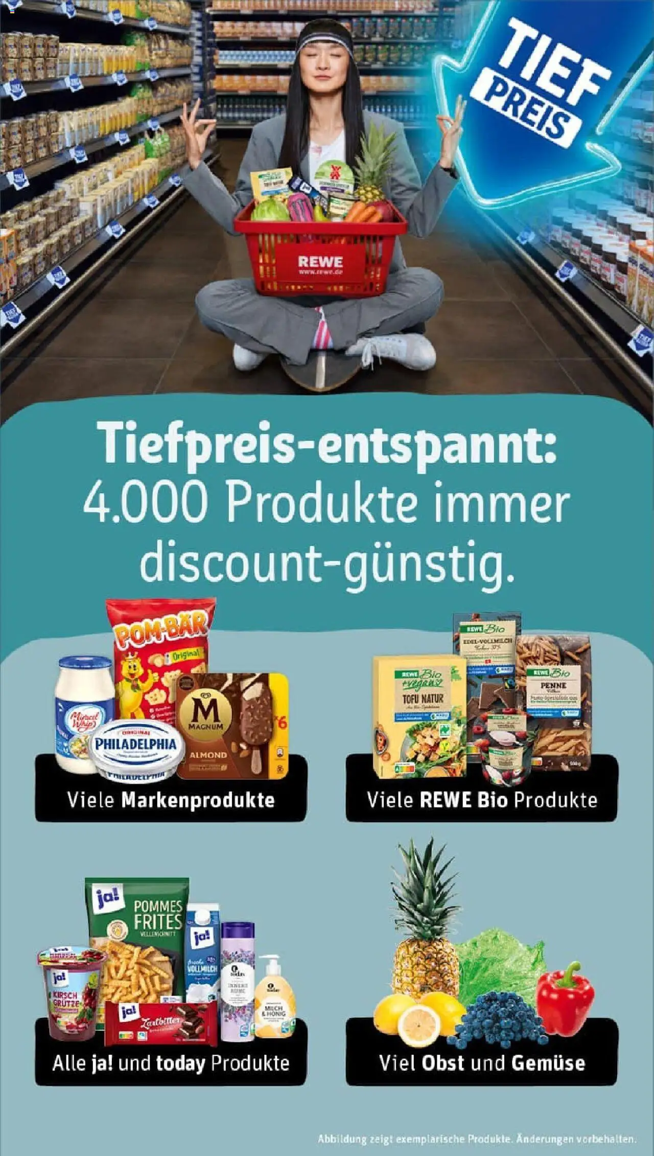 Rewe prospekt Höchstadt An Der Aisch	 - gültig ab dem 06.07.2025 | Seite: 18 | Produkte: Philadelphia, Ananas, POM-BÄR, Blaubeeren