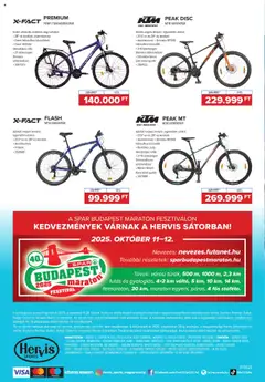 Hervis Sports akciós ujság - amely érvényes a következő dátumtól: 09.09.2025 | Oldal: 10